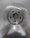 Disco delantero solido ventilado para Nissan Pathfinder 13-23