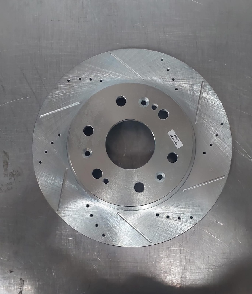 Disco delantero derecho perforado ventilado para Cadillac Escalade 2007-2008