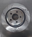 Disco trasero izquierdo perforado ventilado para CHRYSLER 300 2005-2010