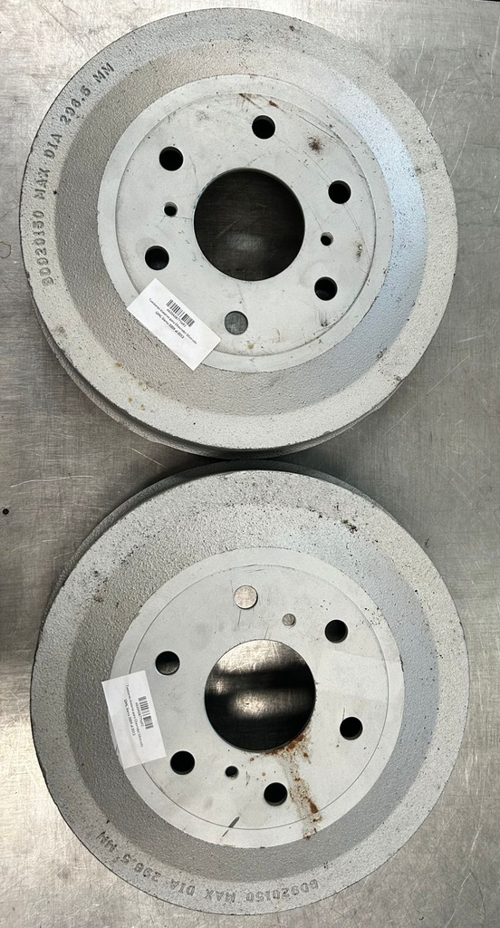 Tambores traseros para Chevrolet Silverado GMC Sierra 2009 al 2013