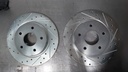 Disco trasero perforados solidos para Dodge Grand Caravan/Journey/VW Routan 09-20