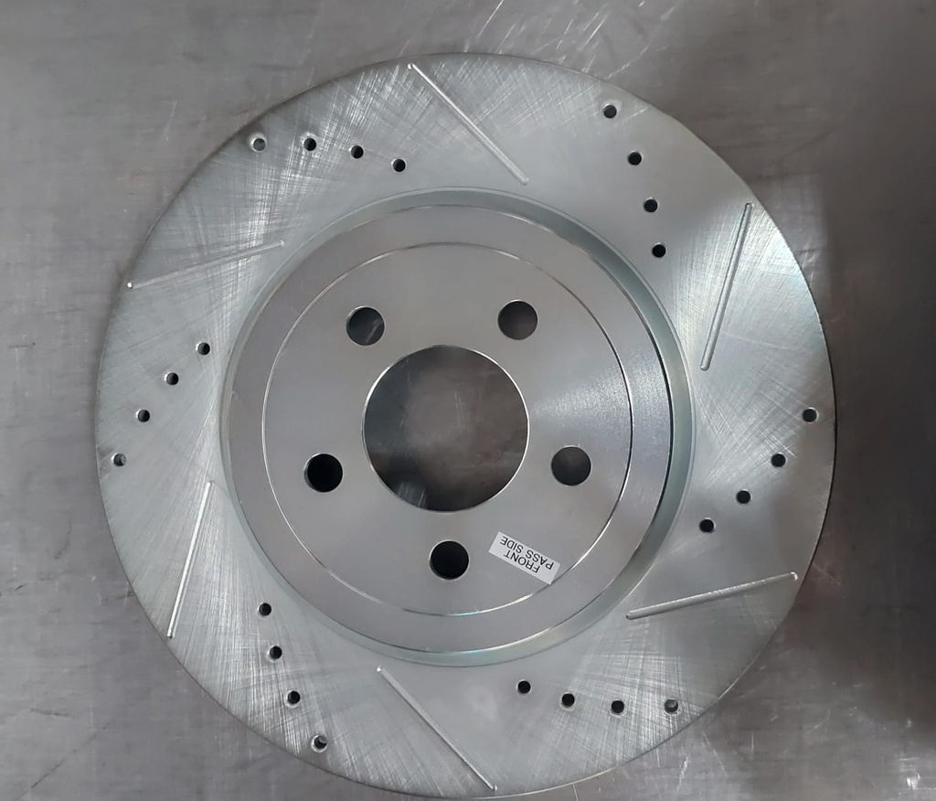 Disco delantero derecho perforado ventilado para CHRYSLER 300 13-14