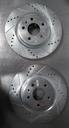 Disco delantero perdorados ventilados para Ford Explorer 2011-2019