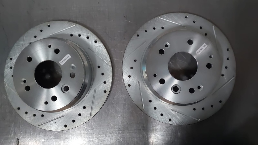 Disco trasero perforado solido para Honda Element/Acura TL 03-11