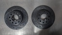 Discos traseros perforados solidos para Dodge Dart 2013-2016