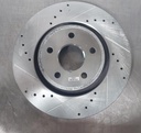 Disco delantero izquierdo perforado ventilado para Dodge Durango 2011-2019