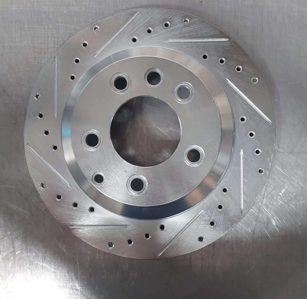 Disco trasero perforado ventilado para Audi Q7/Porsche Cayenne 2015-2018
