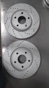 Discos trasero perforado ventilados para Honda Civic Integra 98-01