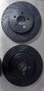 Discos delanteros perforados ventilados para Dodge Charger/ Dodge Challenger 15-23