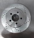 Disco trasero perforado ventilado para CHRYSLER 300 13-14