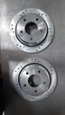 Discos traseros perforados ventilados para Toyota Camry/Avalon 2012-2018