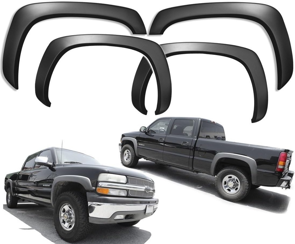 Flares para Chevrolet Silverado 1999-2006 / Avalanche 2003-2006 / Tahoe 1999-2006 / Suburban 1999-2006 / GMC Sierra 1999-2006.