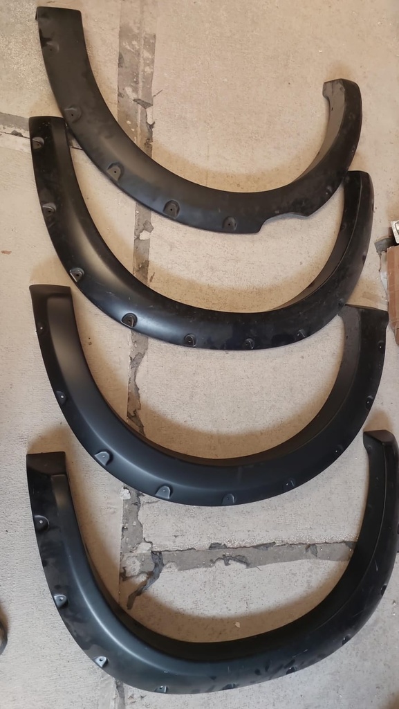 Flares set de 4 para Ford Ranger 2020