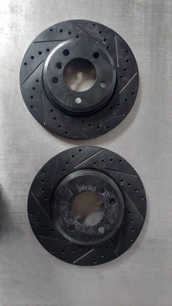 Disco delnatero perforado ventilado para BMW 328i