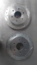 Discos traseros perforados para Nissan Armada 2005 al 2015 / Pathfinder 2004 / Titan 2004 al 2015