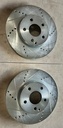 Discos delanteros Perforados / Ventilados para Mercedes Benz E320 2003 al 2009 / E350 2006 al 2009 Diámetro (295mm)