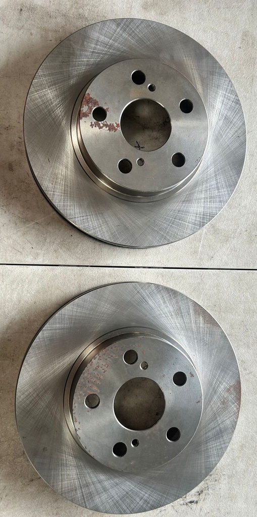 Discos delanteros Ventilados Toyota Prius 2010 al 2015 / Lexus CT200H 2011 al 2017 Diámetro: (255mm)