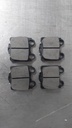 Pastillas de freno traseras para Lexus GS400 98-10