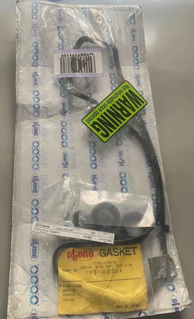 Empaque de Tapa de Valvulas Honda Pilot 09/15
