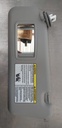 Visera solar delantera izquierda para Toyota Highlander 2008-2013