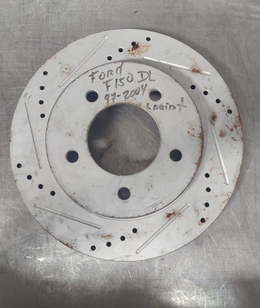 Disco delantero ventilado perforado para Ford F-150 1997-2004