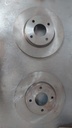 Discos delanteros solidos para Ford Edge 07-09