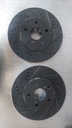 Discos delanteros ventilados perforados para Toyota Avalon/Solara/Sienna 05-10