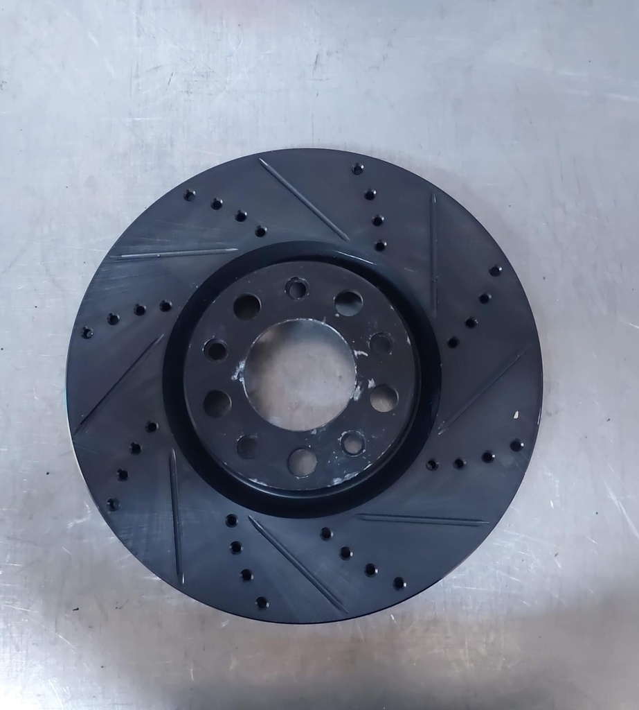 Disco delantero ventilado perforado para Jeep Compass/Renegade 18-22