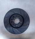 Disco delantero ventilado perforado para Jeep Compass/Renegade 18-22