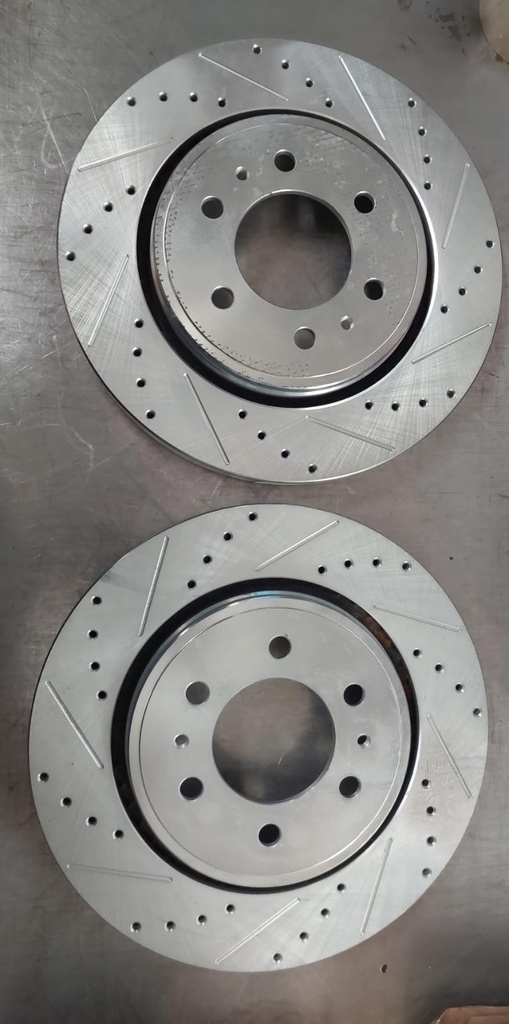 Discos delanteros ventilados perforados para Ford Expedition/Navigator 2007-2021