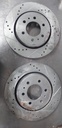 Discos delanteros ventilados perforados para Ford Expedition 07-10