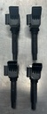 Juego de bobinas de encendido para Volkswagen 1.4L Jetta 2013 al 2023 / Golf 2019 / Saveiro 2016 al 2017