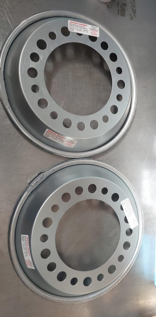 Equilibradores automáticos de volante de aluminio para camiones pesados Rueda de 22,5" y 24,5"-2PC