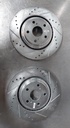 Discos delanteros ventilados perforados para Toyota Sienna/Highlander/Lexus NX200T 08-17