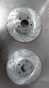 Discos delanteros ventilados perforados para Nissan 370Z/INFINITI Q70L 18-19