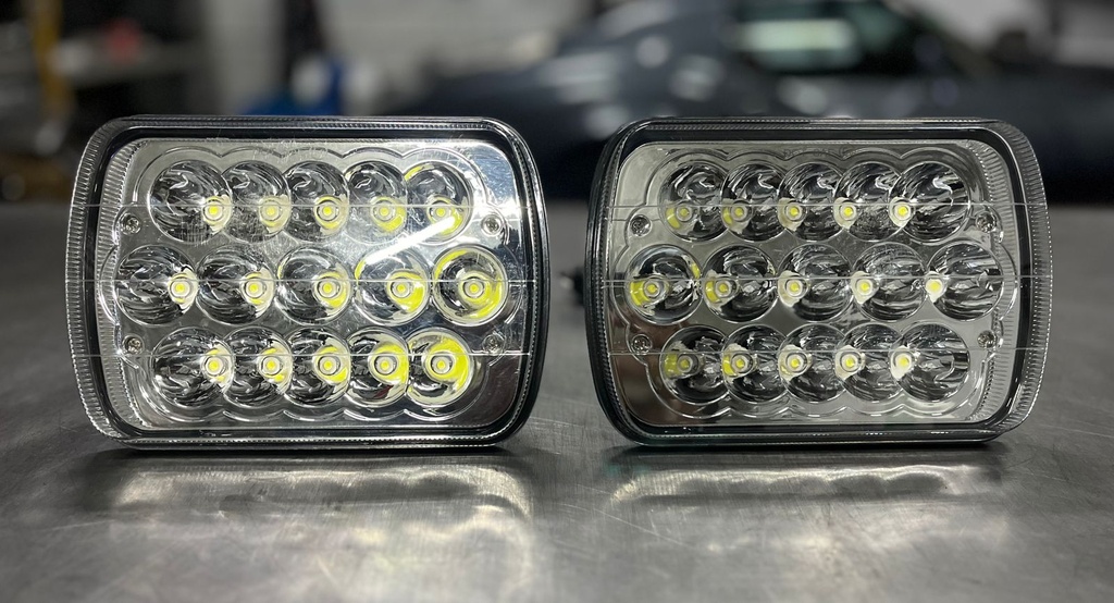 Luces Delanteras Led para Jeep Wrangler YJ de 1986-1995
