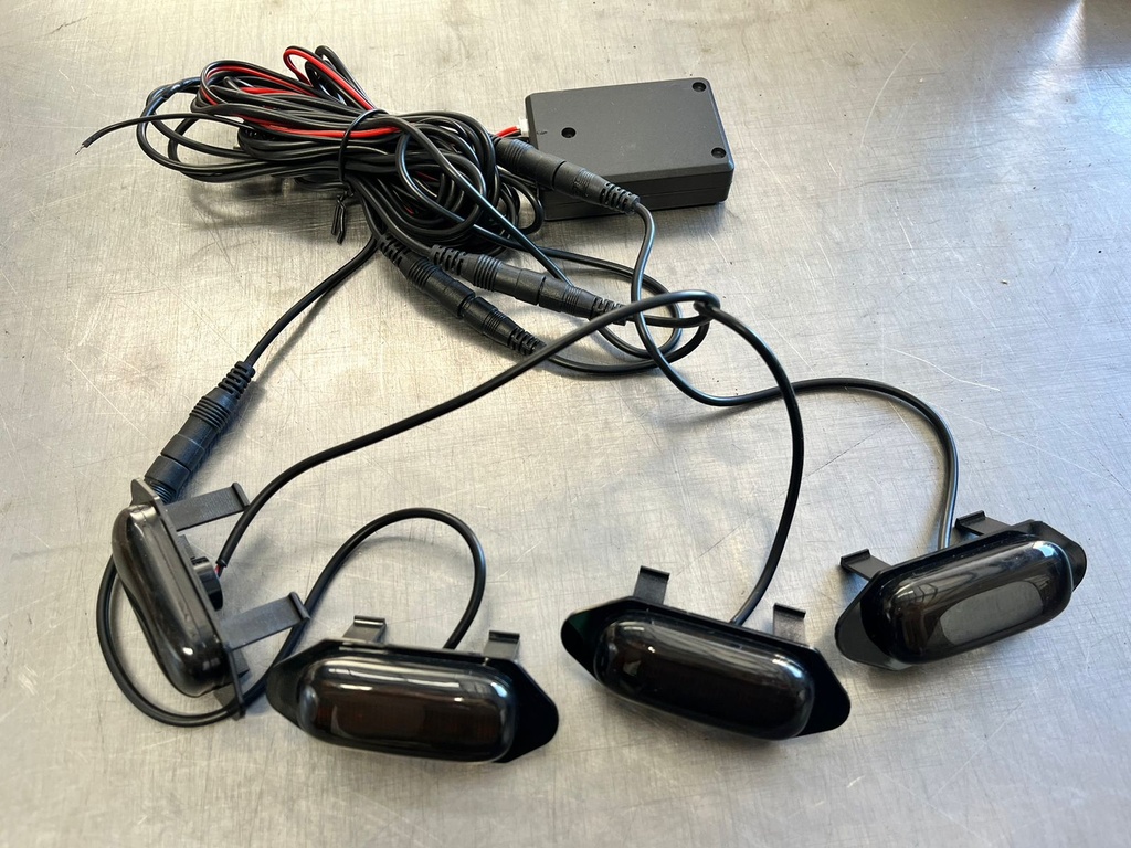 Luces Ambar Led DRL para Parrilla de Toyota Rav4 de 2019 2022