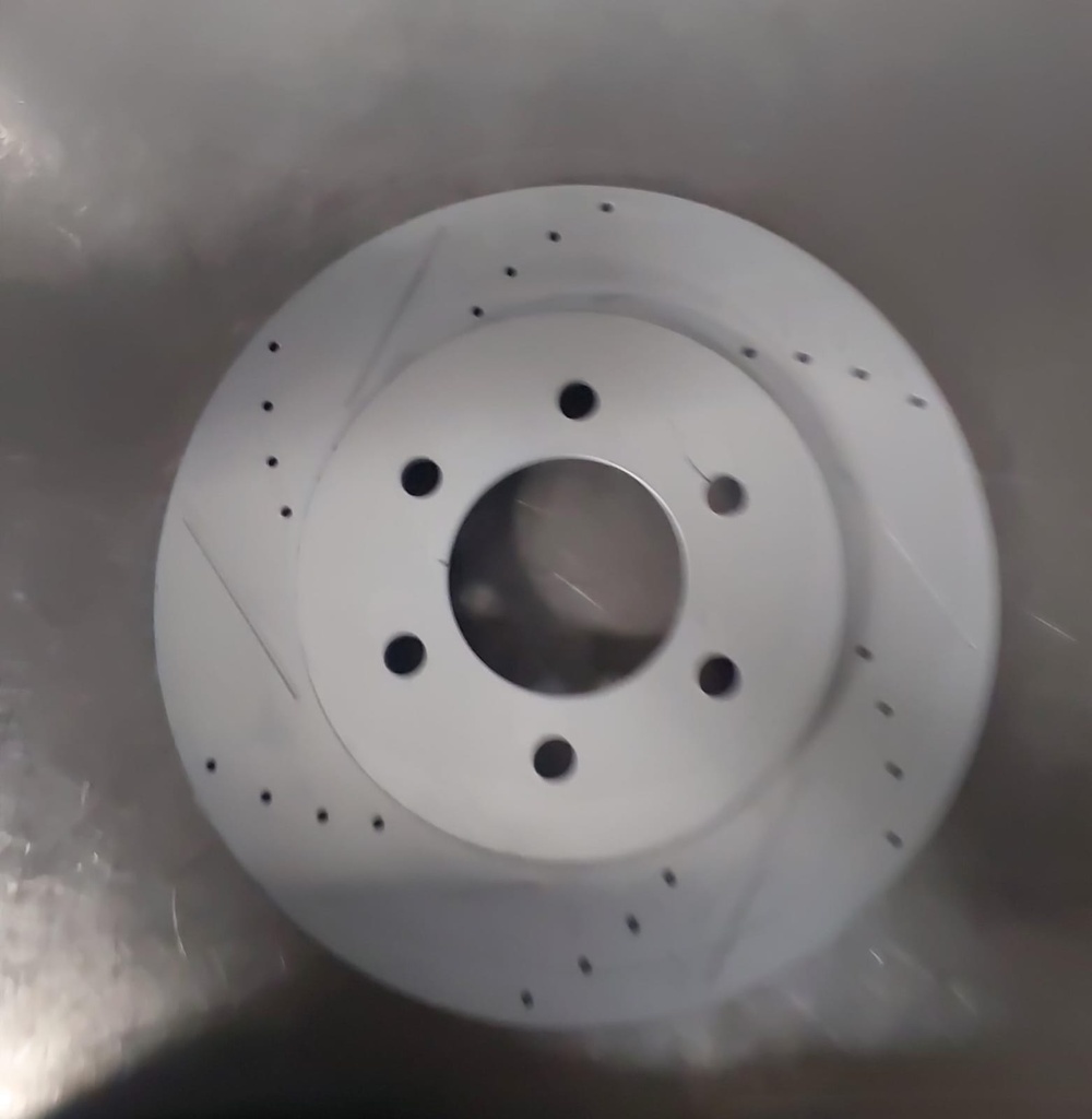 Disco delantero izquierdo ventilado perforado para Ford F-150  2006-2008