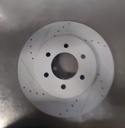 Disco delantero izquierdo ventilado perforado para Ford F-150  2006-2008