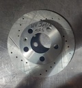 Disco trasero izquierdo perforado para Volkswagen Jetta/Golf/Beetle 05-06