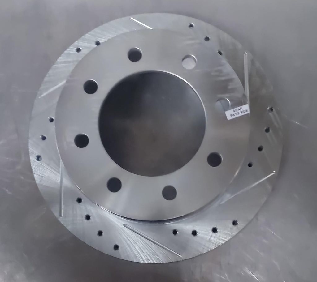 Disco trasero derecho ventilado perforado para Chevrolet Avalanche 2500 02-03