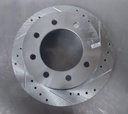 Disco trasero derecho ventilado perforado para Chevrolet Avalanche 2500 02-03