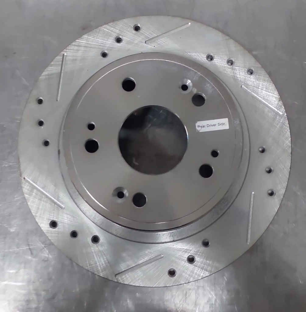 Disco trasero izquierdo perforado para Honda Accord EX-L 08-12