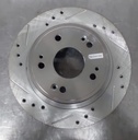 Disco trasero izquierdo perforado para Honda Accord EX-L 08-12