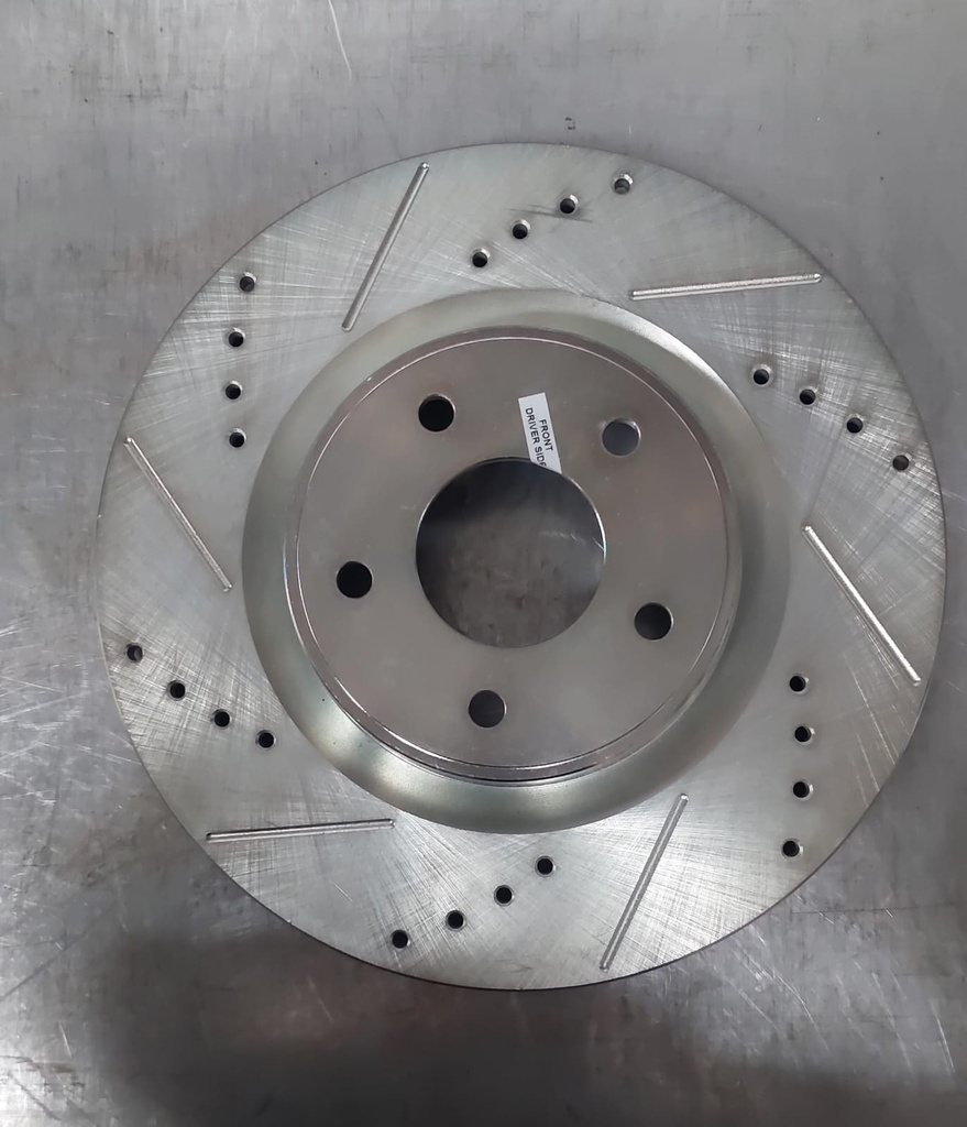 Disco delantero izquierdo ventilado perforado para Infiniti JX/Q50/Q60/QX50/QX60 13-22