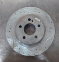 Disco trasero derecho ventilado perforado para  Mercedes Benz C250 12-15