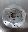 Disco delantero derecho ventilado perforado para Dodge Magnum/Challenger/Charger 05-18