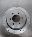 Disco trasero derecho ventilado perforado para Ford F-150 FX2 12-14