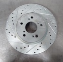 Disco delantero ventilado perforado para Honda Crosstour  2012-2015