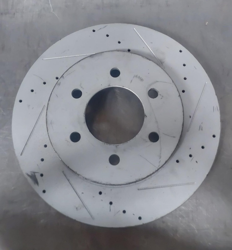 Disco delantero ventilado perforado para Ford F-150/Lincoln Mark LT 04-08